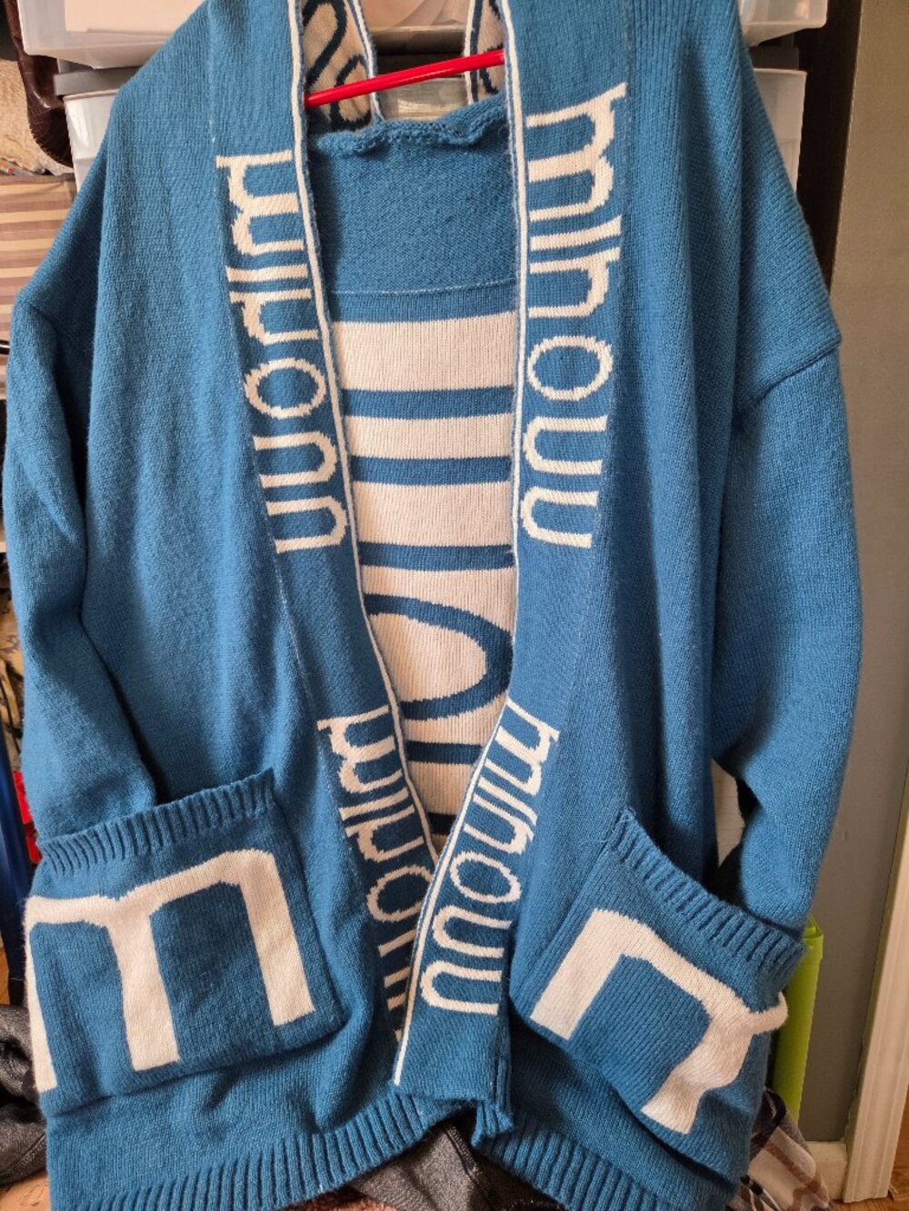 Minouu Cardigan sweater. Size 3X